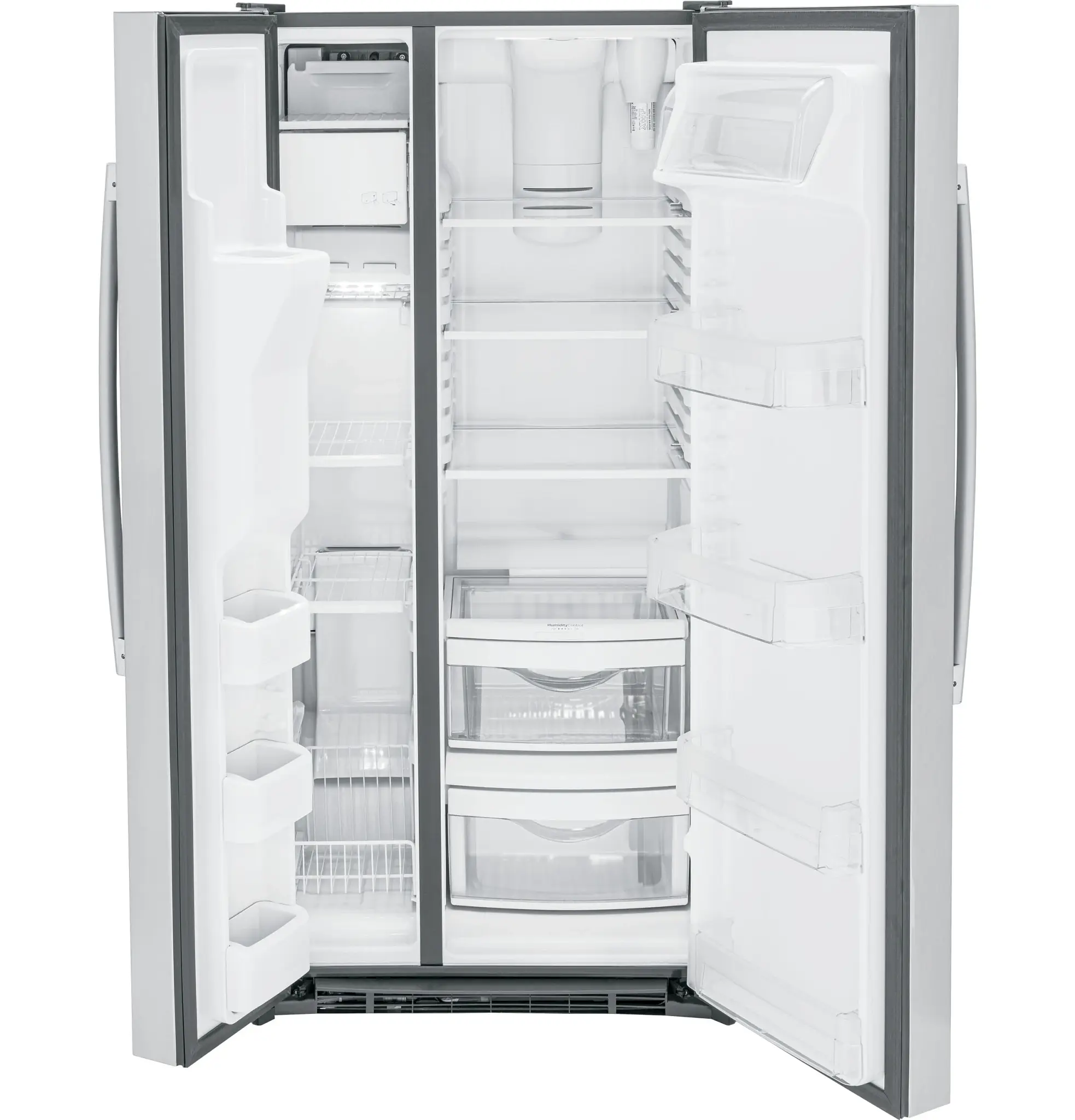 Ge Profile 23 Series Stainless Steel Side By Side Refrigerator Ge Profile 23 Series Stainless Steel Side By Side Refrigerator