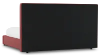 Grayton Elite Red 54" Upholstered Platform Bed