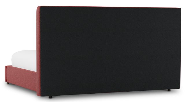 Grayton Elite Red 54" Upholstered Platform Bed