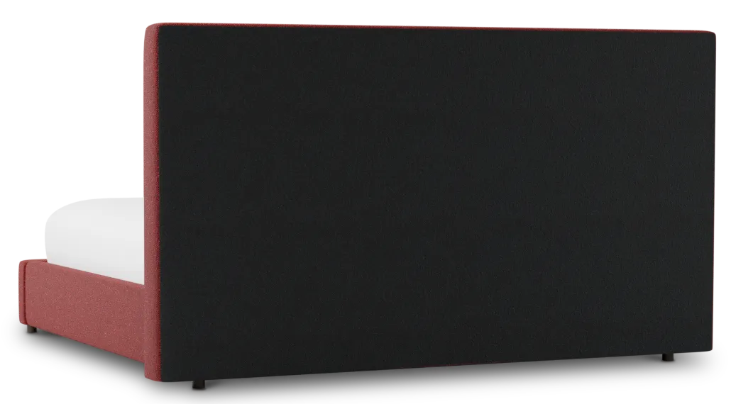 Grayton Elite Red 54" Upholstered Platform Bed