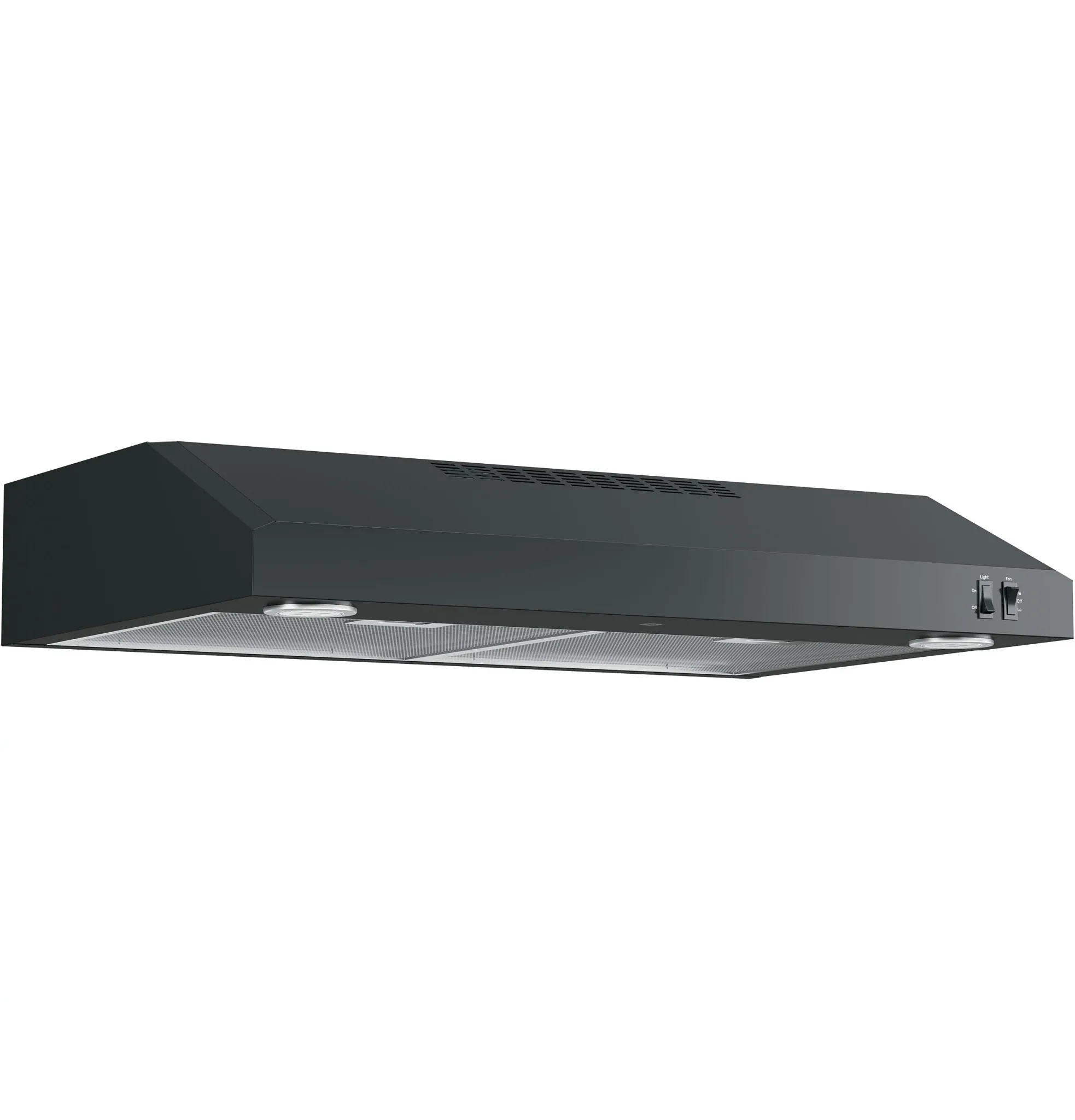 Ge 5305 Series Black 30" Undercabinet Vent Hood