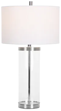Lucia Chrome Large Table Lamp