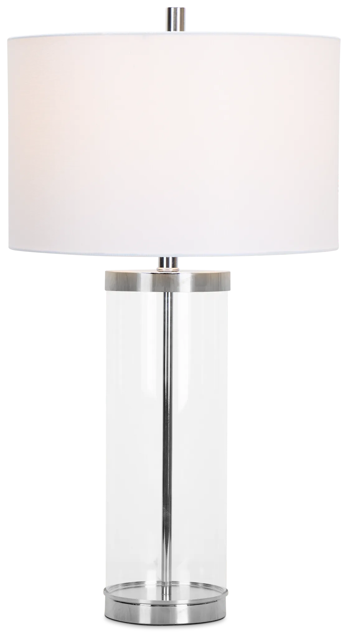 Lucia Chrome Large Table Lamp