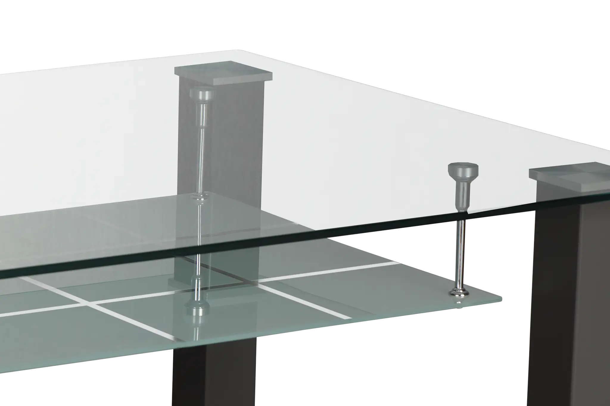 Vienna Dark Gray Glass High Dining Table Vienna Dark Gray Glass High Dining Table