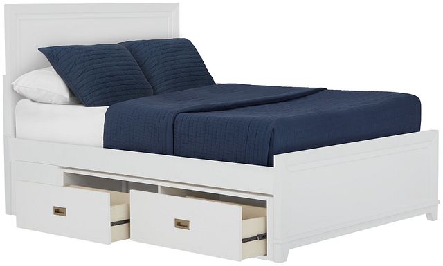 Ryder White Panel Storage Bed (3)