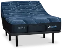 Iseries Nxg3500 13.5" Medium Baselogic Gold Adjustable Base Mattress Set