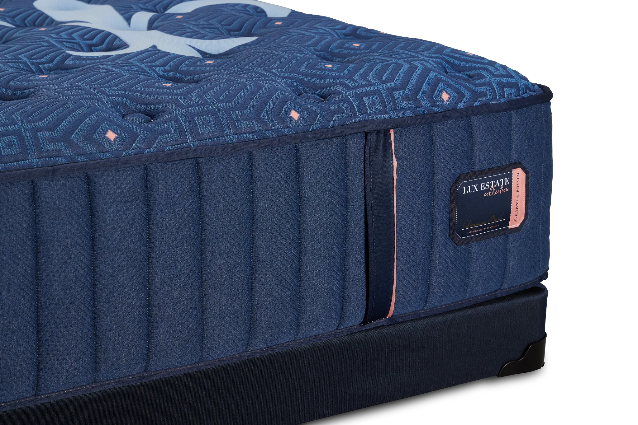 Stearns & Foster Lux Estate Medium Low-profile Mattress Set