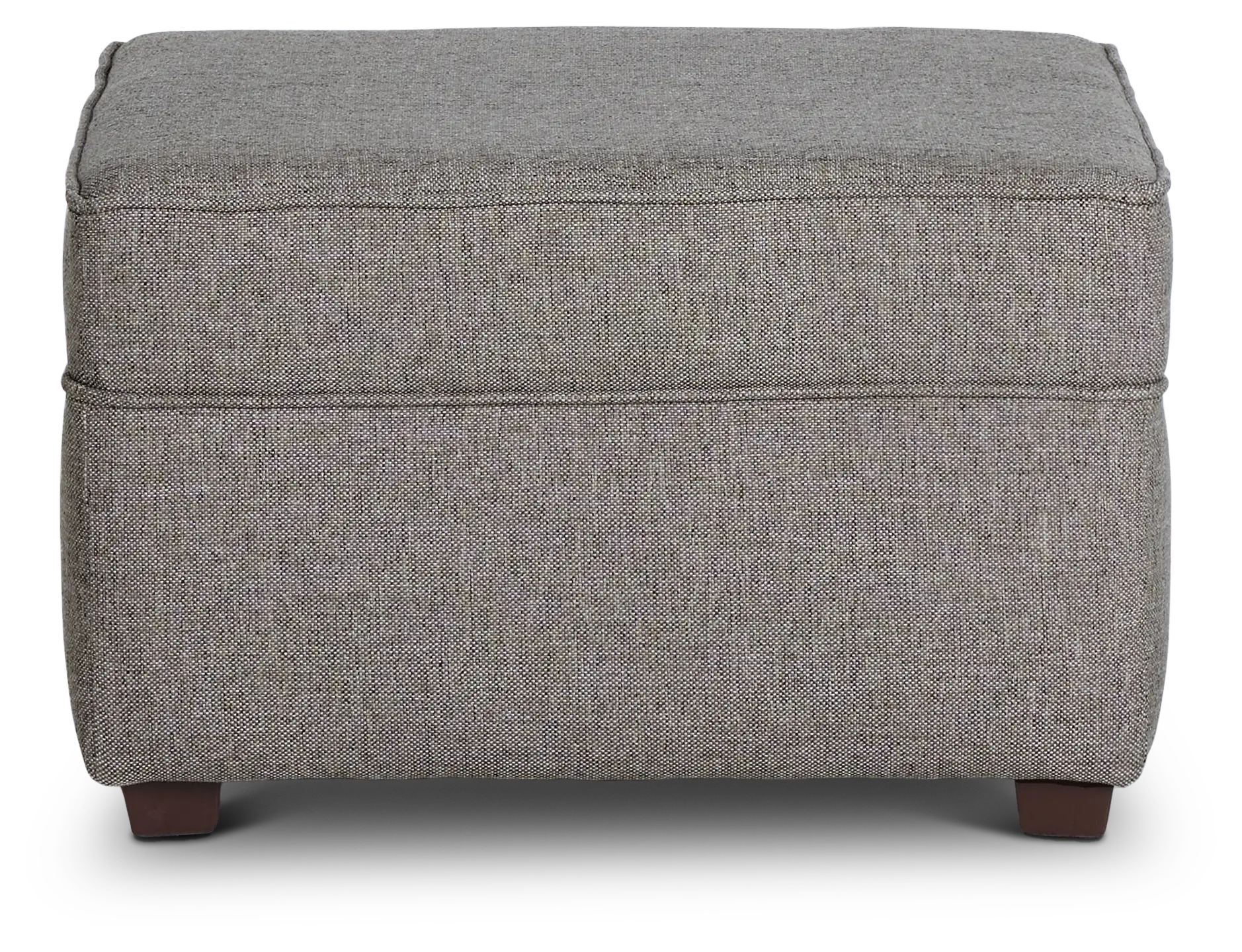 Asheville Brown Fabric Ottoman Asheville Brown Fabric Ottoman