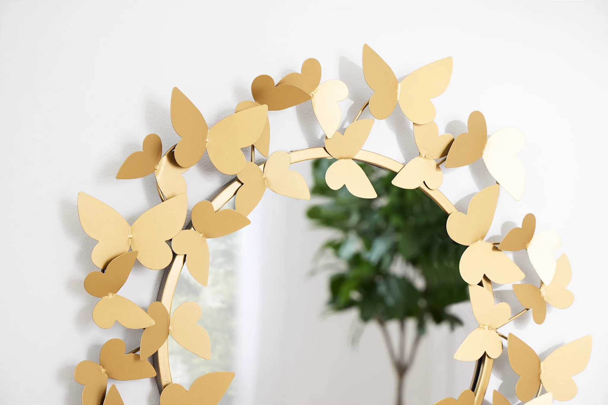 Butterfly Gold Mirror