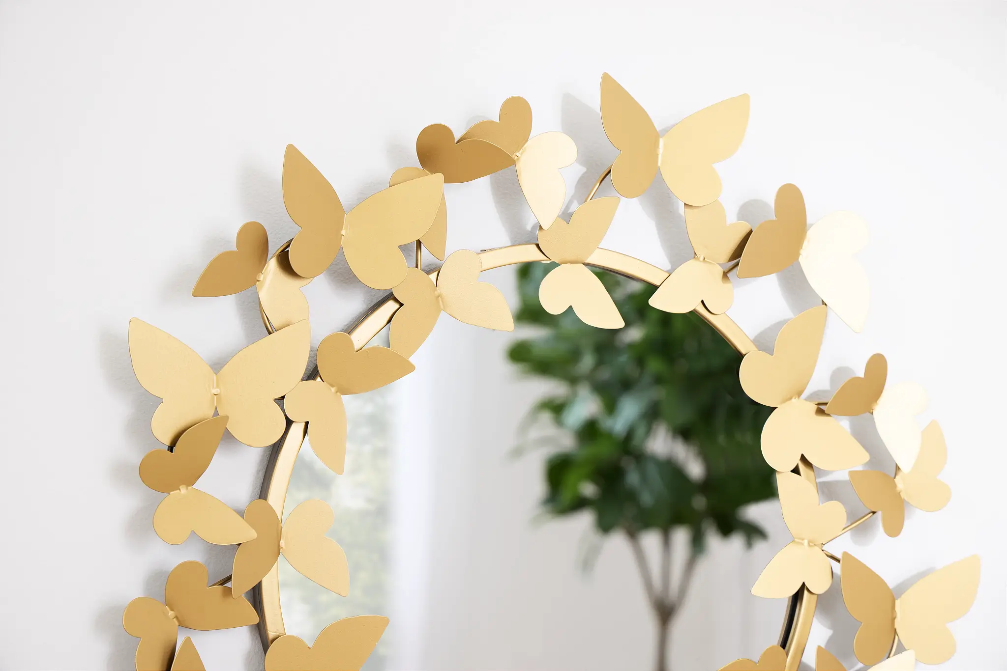 Butterfly Gold Mirror Butterfly Gold Mirror