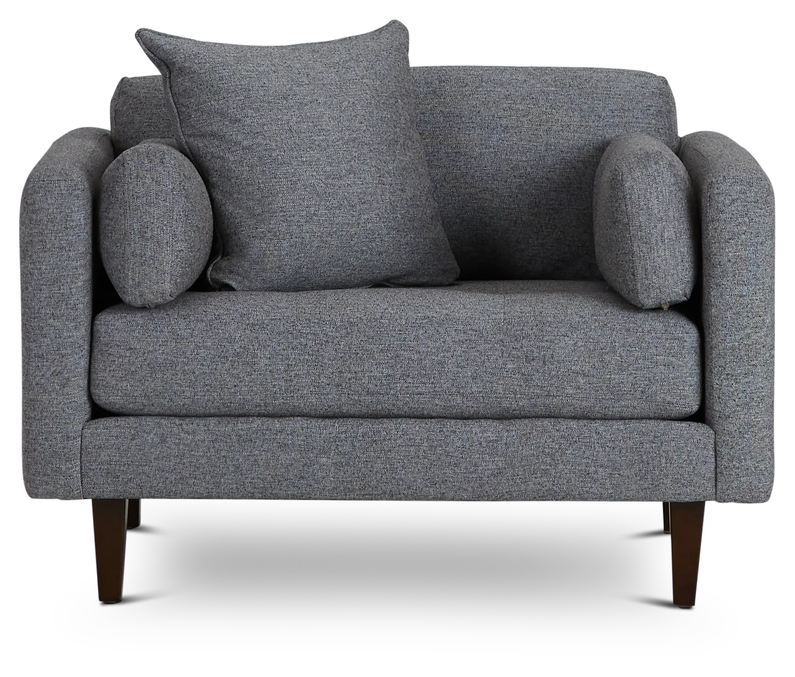Casen Dark Gray Fabric Chair Casen Dark Gray Fabric Chair