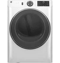 Ge 65 Series White Front Load Gas Dryer
