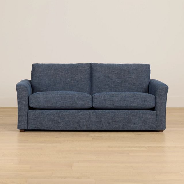 Davis Dark Blue Micro Sofa