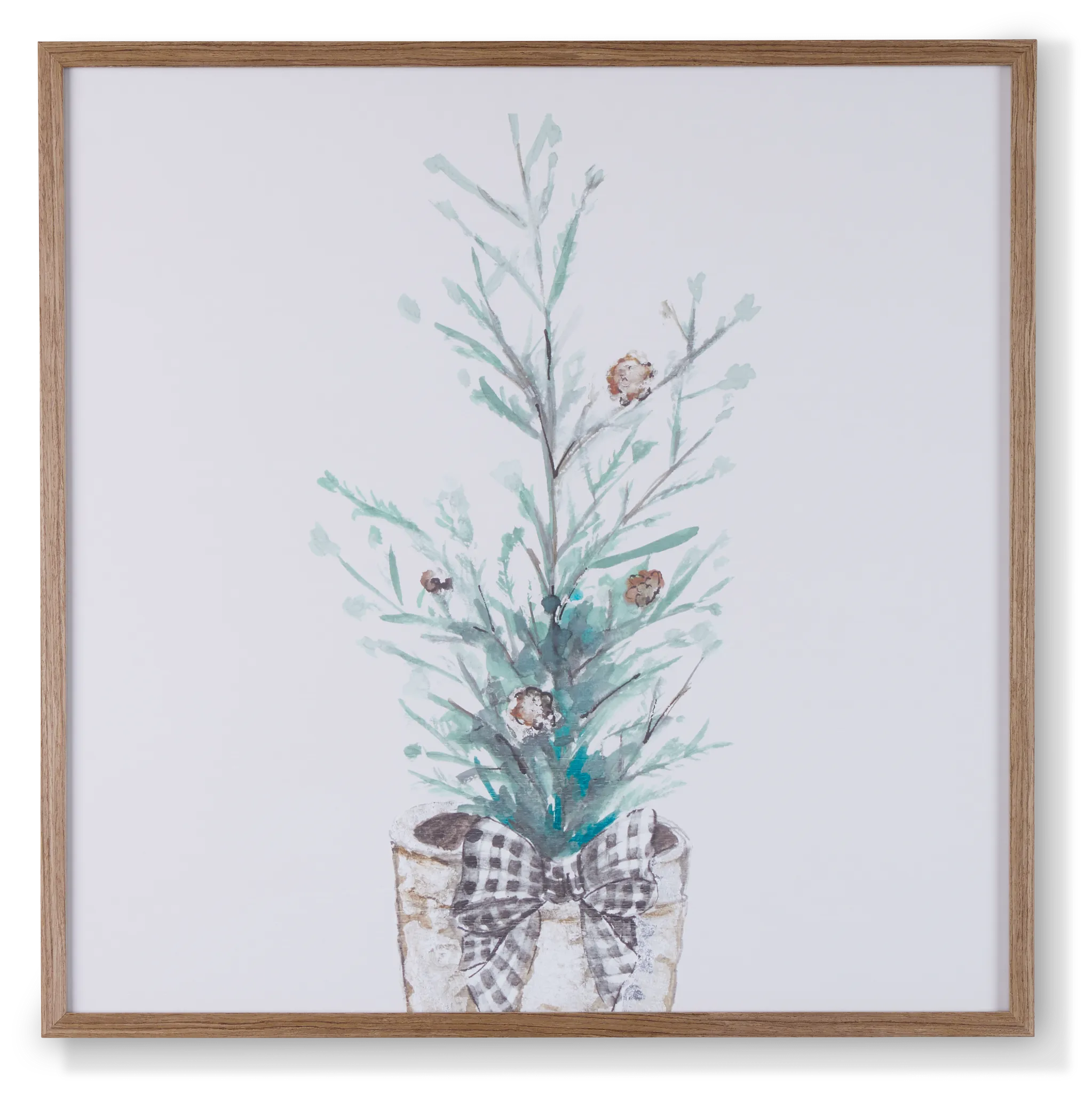 Evergreen Green Framed Wall Art