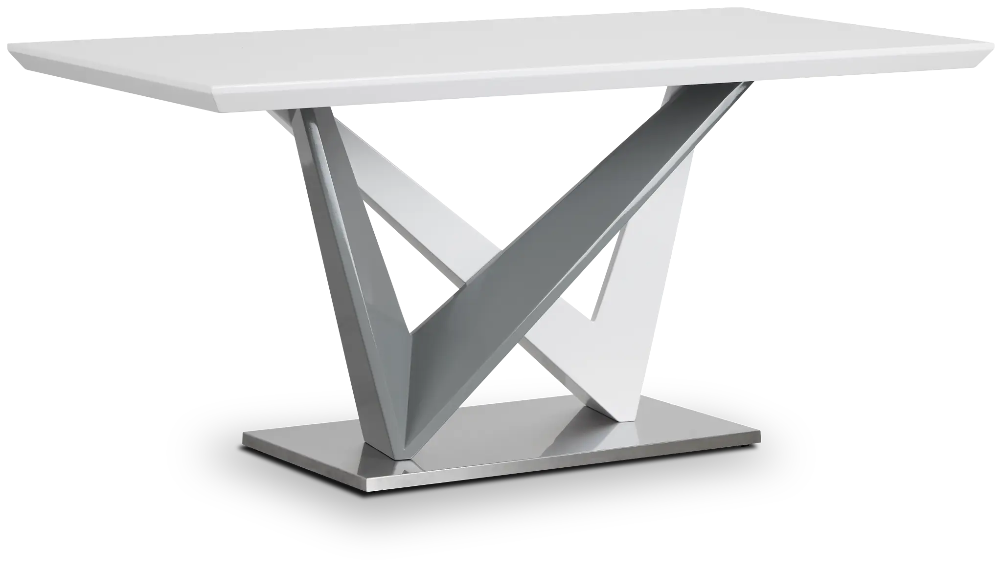 Lennox White Rectangular Table Lennox White Rectangular Table