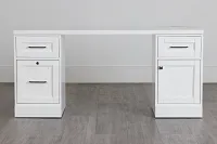 Newport White Writing Desk