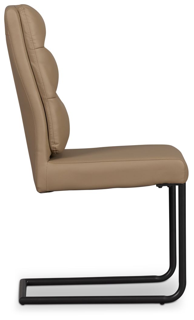 Paxton Taupe Upholstered Side Chair
