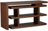 Olympia Mid Tone Wood L Desk