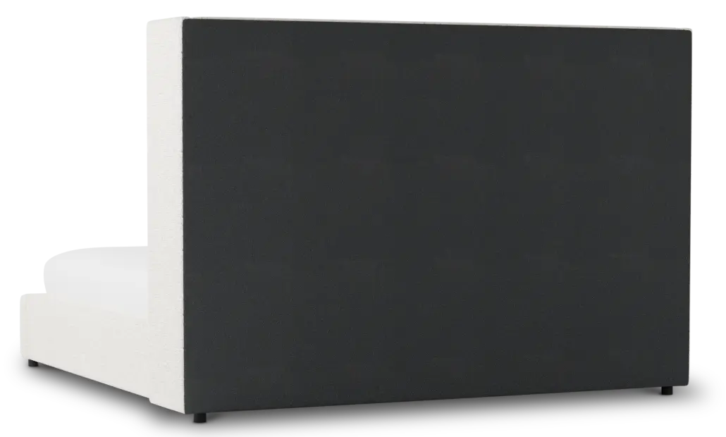 Captiva Natural Beauty Beige 60" Upholstered Shelter Bed Captiva Natural Beauty Beige 60" Upholstered Shelter Bed