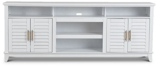 Cape May White 84" Tv Stand