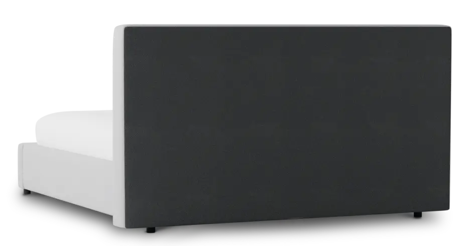 Grayton Delray Light Gray 44" Upholstered Platform Bed Grayton Delray Light Gray 44" Upholstered Platform Bed