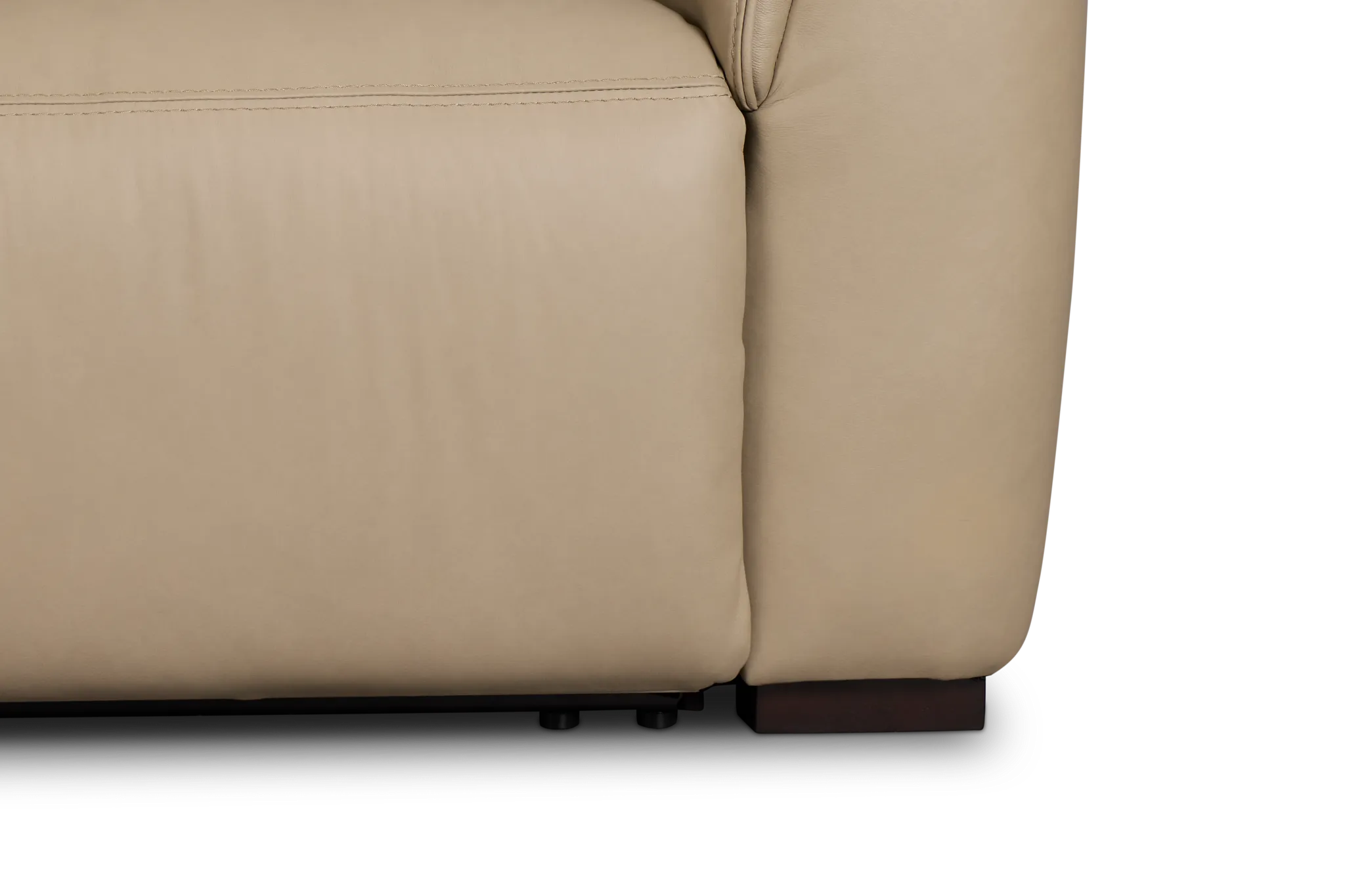 Flexsteel Brodie Taupe Lthr/vinyl Power Recliner