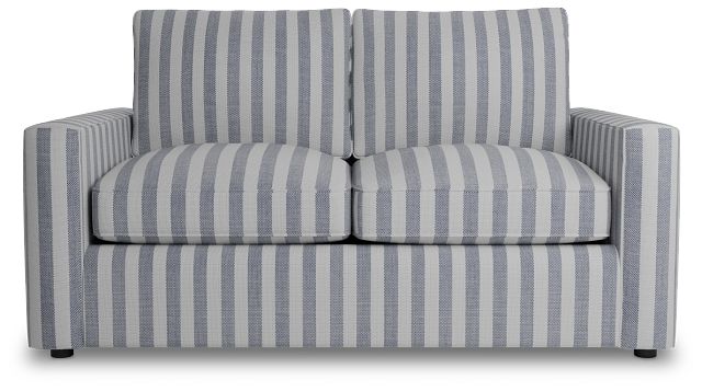 Siesta Sea Lane Dark Blue Fabric Loveseat