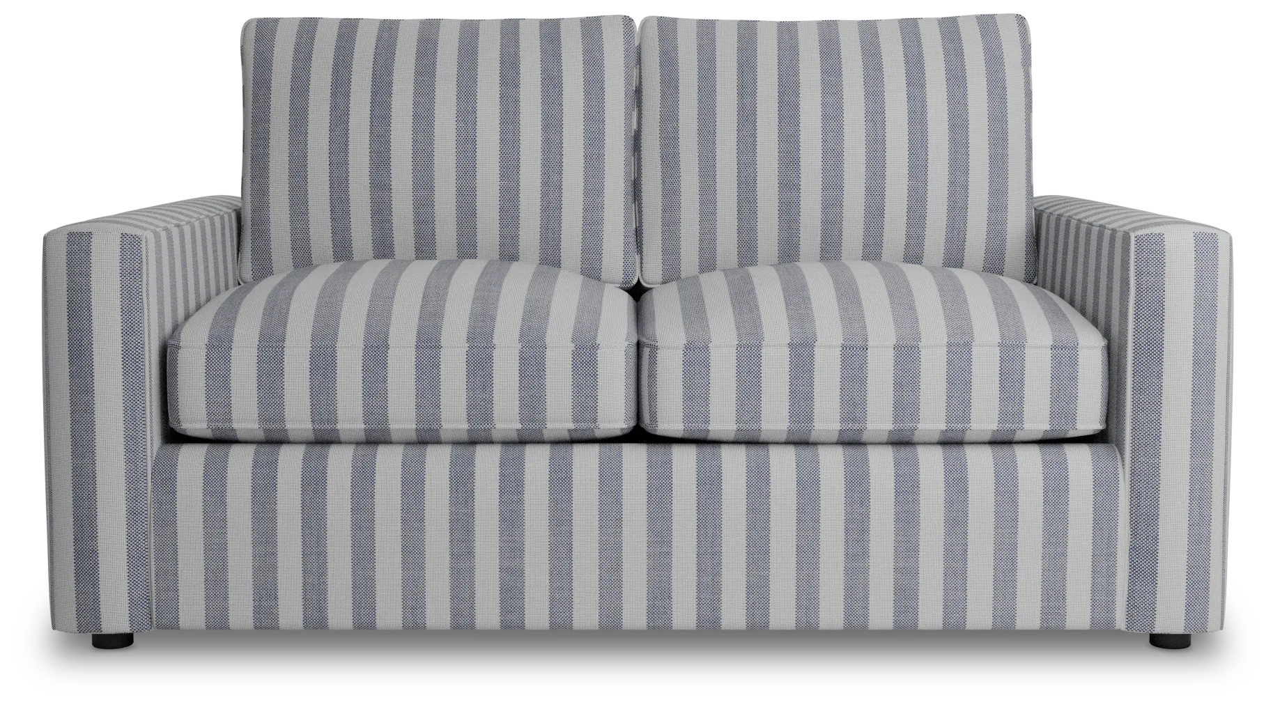 Siesta Sea Lane Dark Blue Fabric Loveseat
