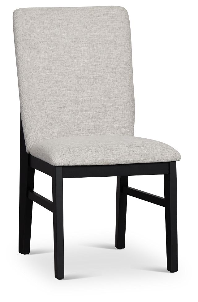 Riverdale Black Upholstered Side Chair