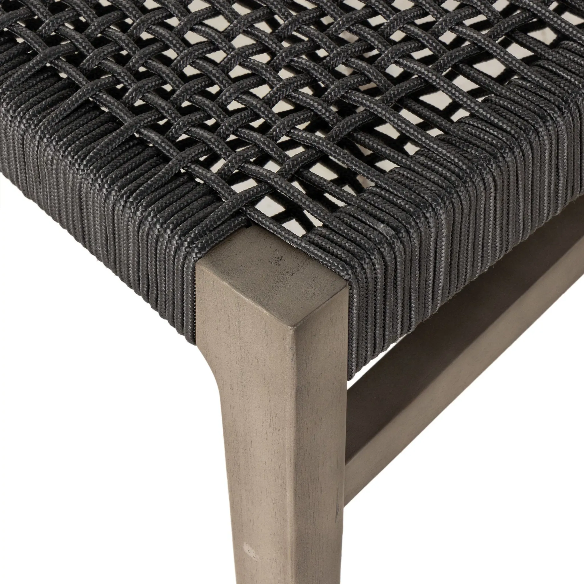Four Hands Callen Gray Woven Side Chair