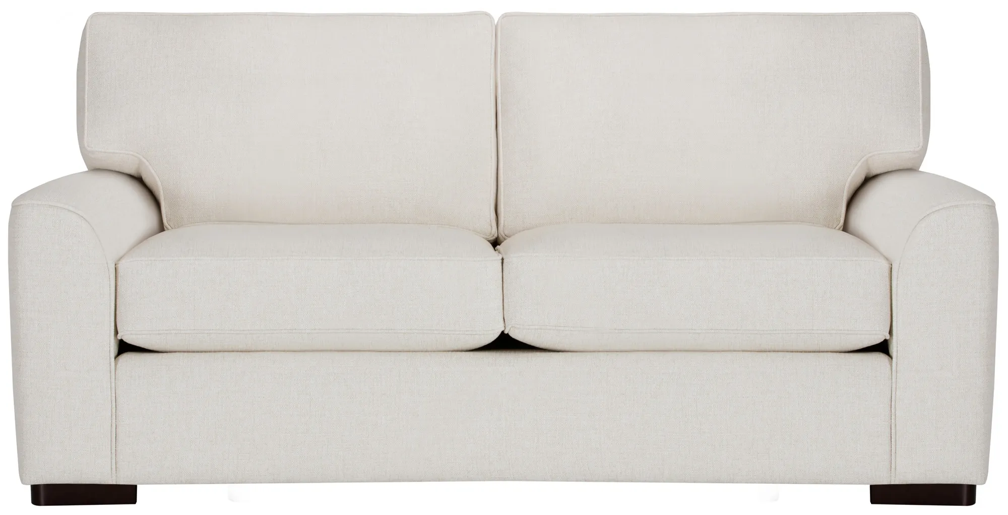 Austin White Fabric Memory Foam Sleeper