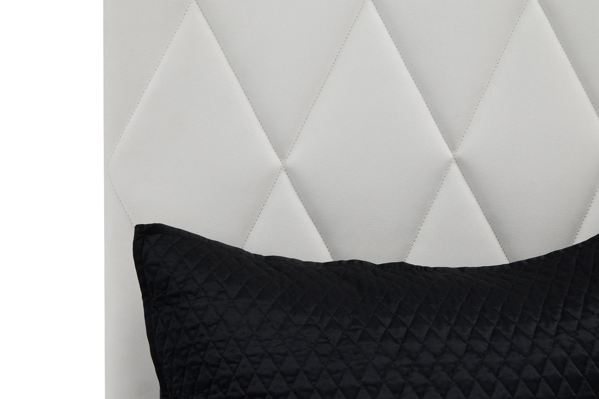 Miami White Uph Canopy Bed