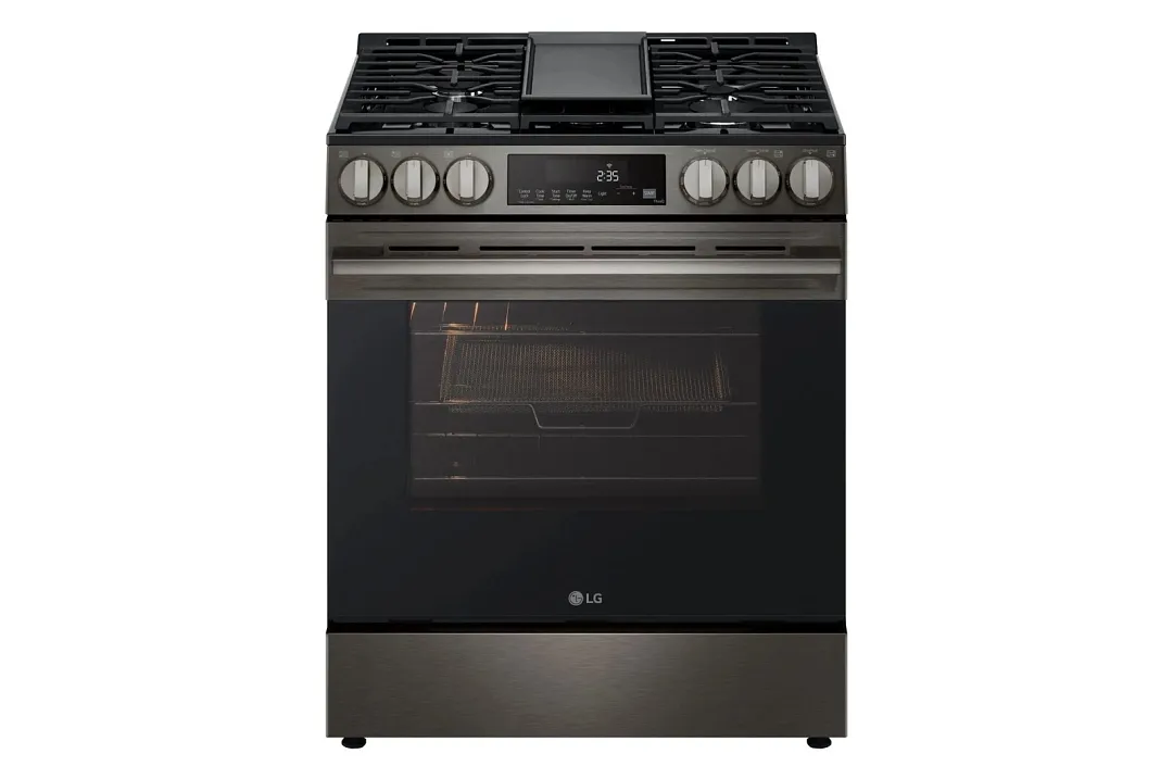 Lg 5833 Series Black Gas Range