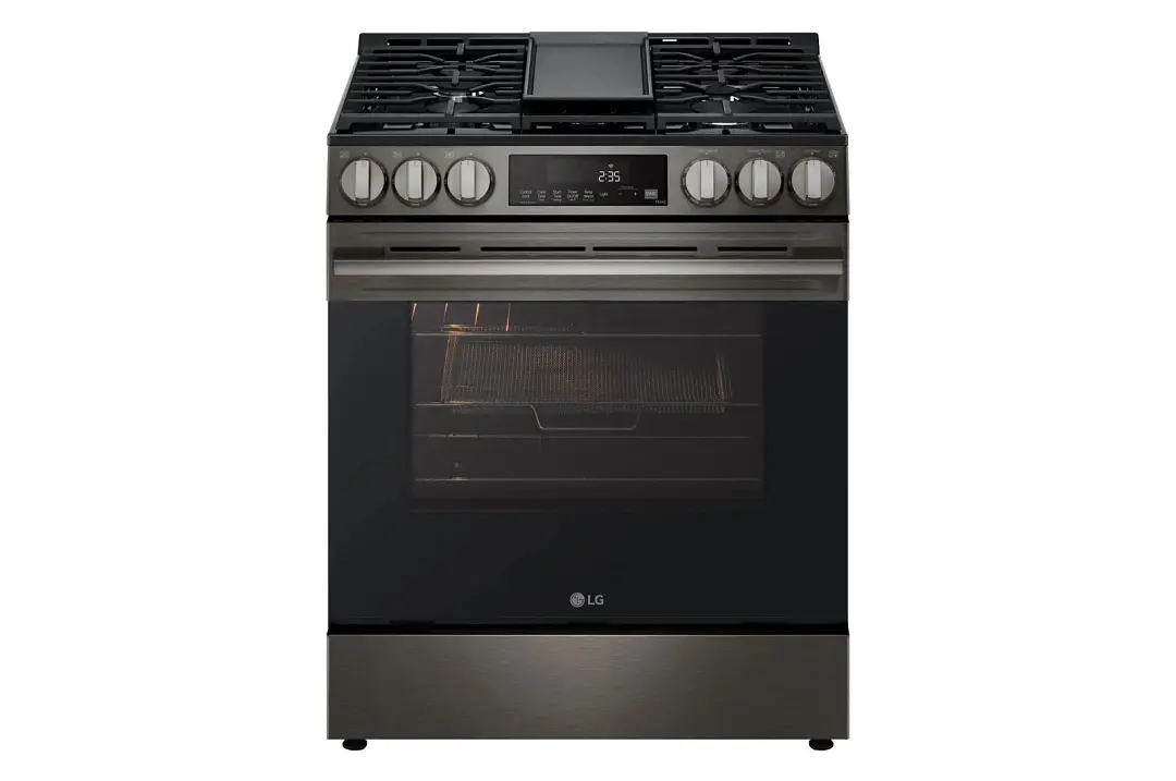 Lg 5833 Series Black Gas Range Lg 5833 Series Black Gas Range