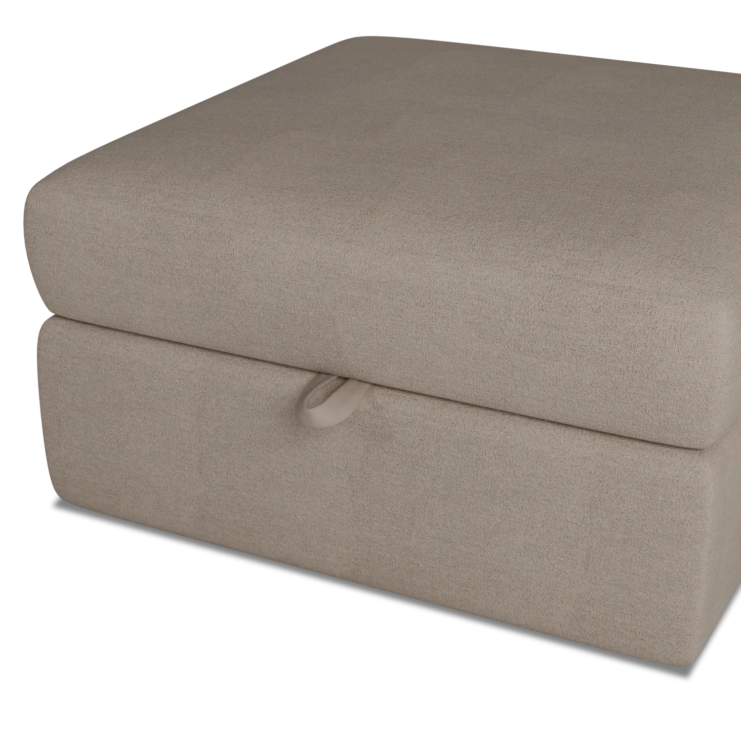 Citymod Beige Fabric Storage Ottoman Citymod Beige Fabric Storage Ottoman