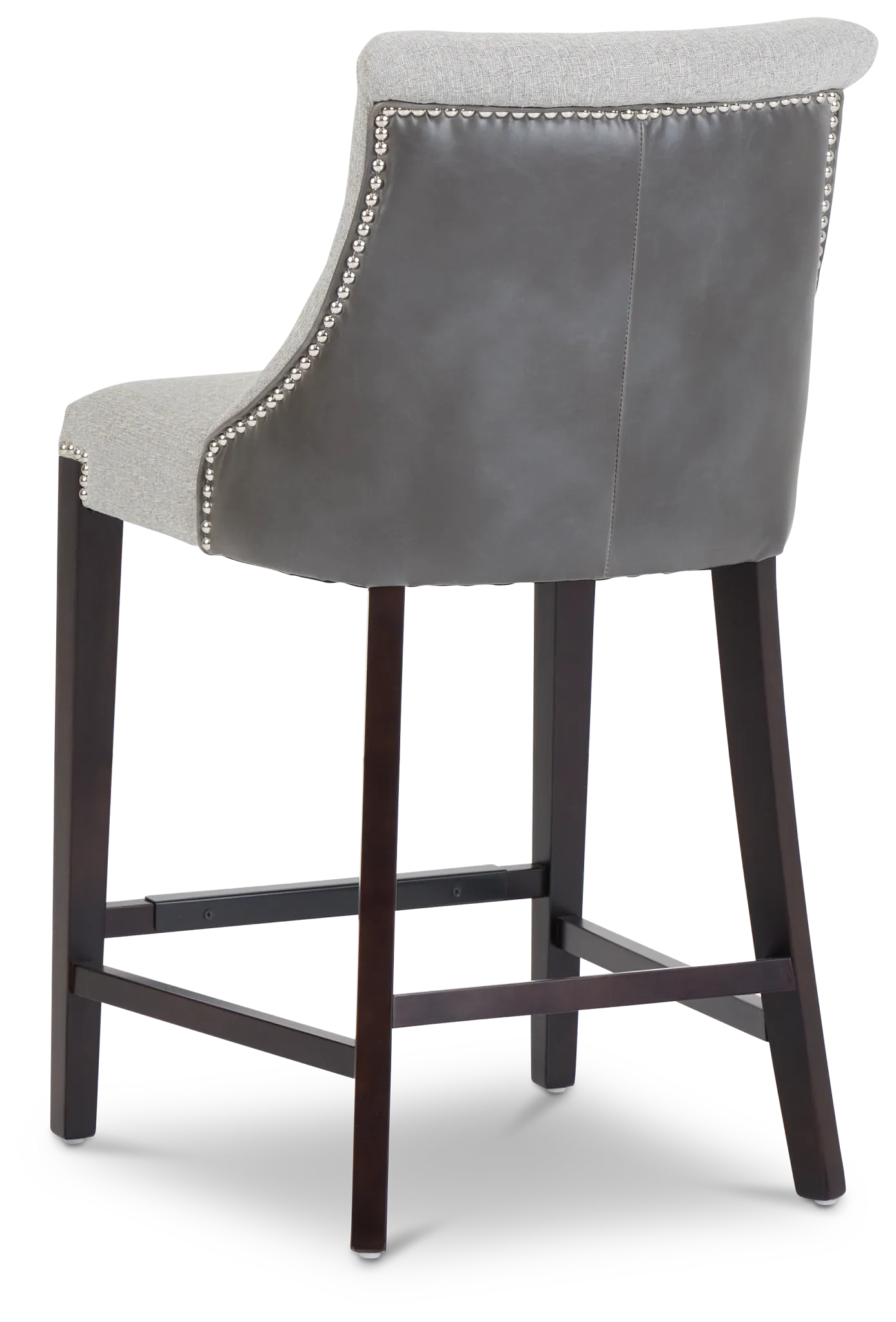 Brynn Light Gray Micro 24" Barstool