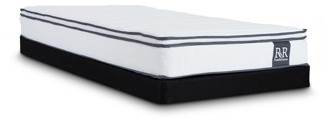 Rest & Renew 8" Hybrid Low-profile Mattress Set