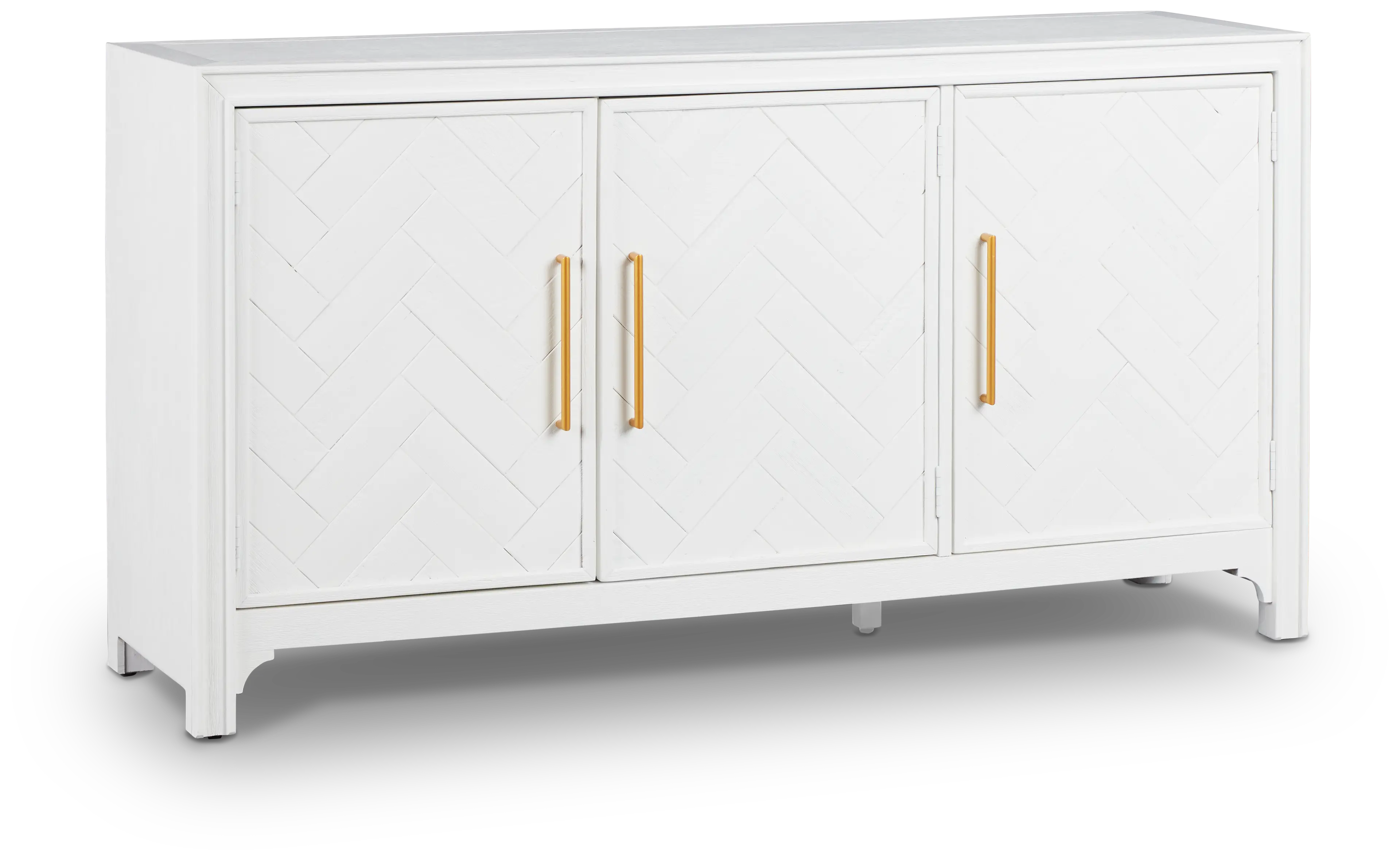 Alexia White 3 Door Cabinet Alexia White 3 Door Cabinet