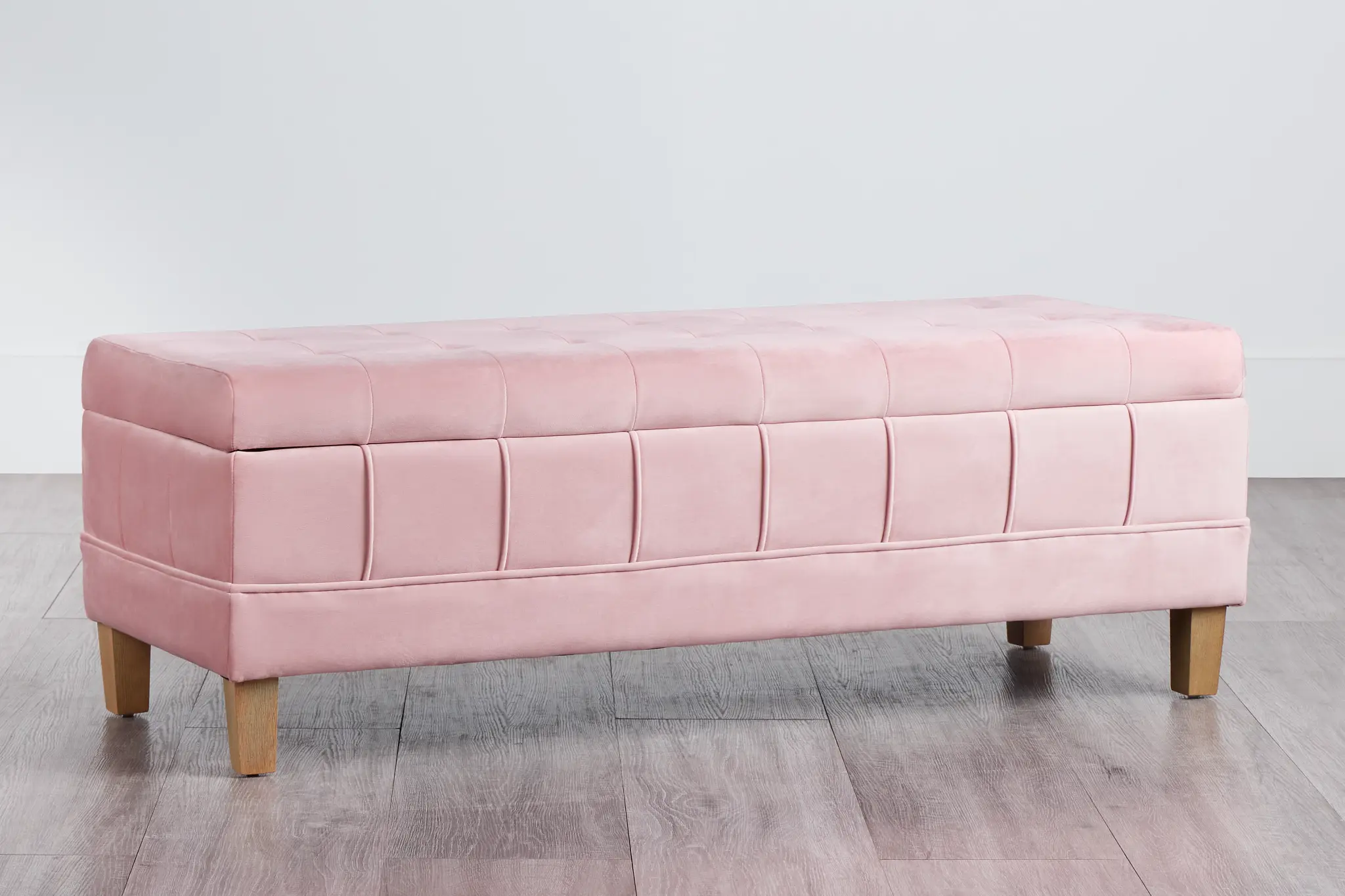 Crosby Pink Storage Bench Crosby Pink Storage Bench
