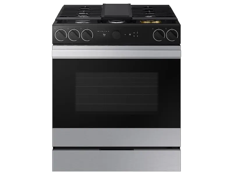 Samsung Bespoke Series Stainless Steel Gas Range Samsung Bespoke Series Stainless Steel Gas Range