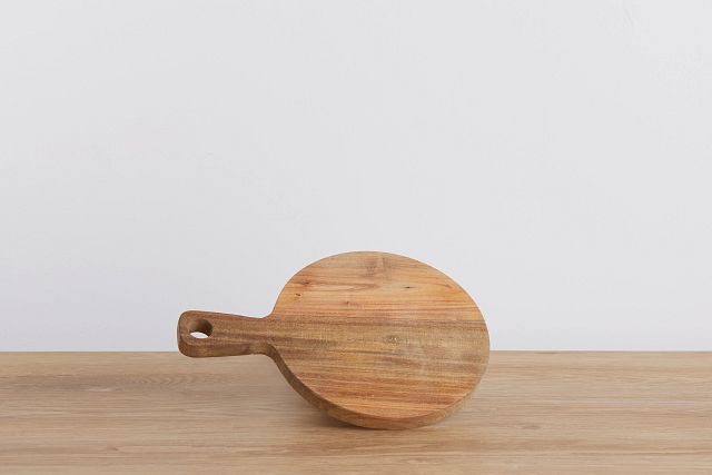 Wood Small Round Cutting Board