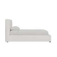 Grayton Elite Ivory 44" Upholstered Platform Bed