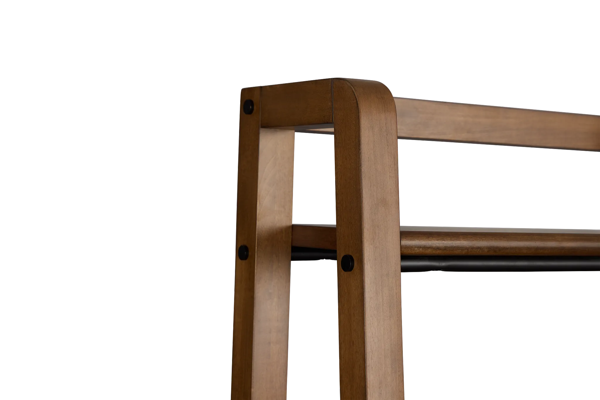 Rockford Light Tone Bookcase Wall Desk