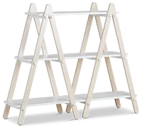 Dottie White Storage Bookcase