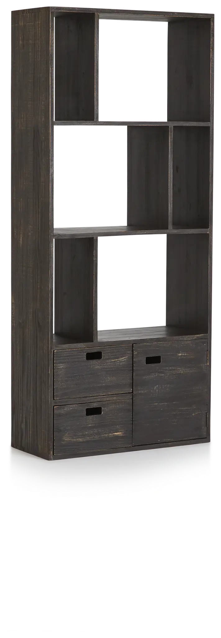 Indigo Light Brown Wood Bookcase Indigo Light Brown Wood Bookcase