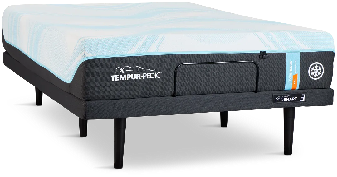 Tempur-pedic Tempur-luxebreeze Firm Ergo Prosmart Adjustable Mattress Set
