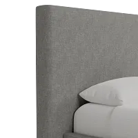 Grayton Linen 54" Upholstered Platform Bed