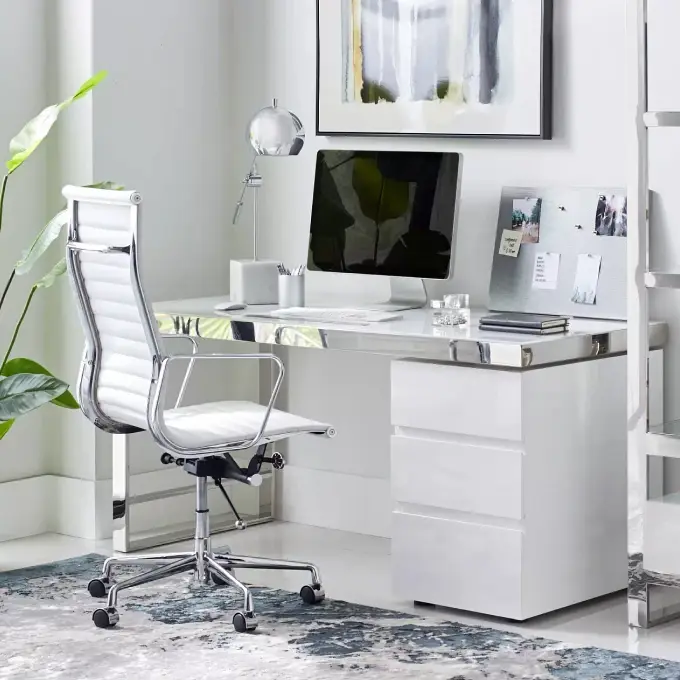 White Desk