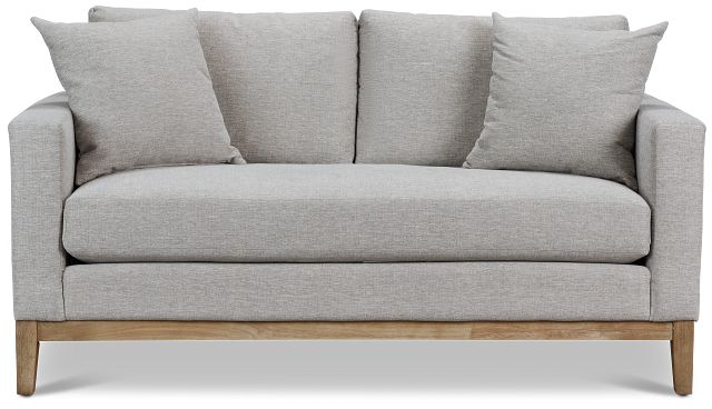 Emma Gray Fabric Loveseat