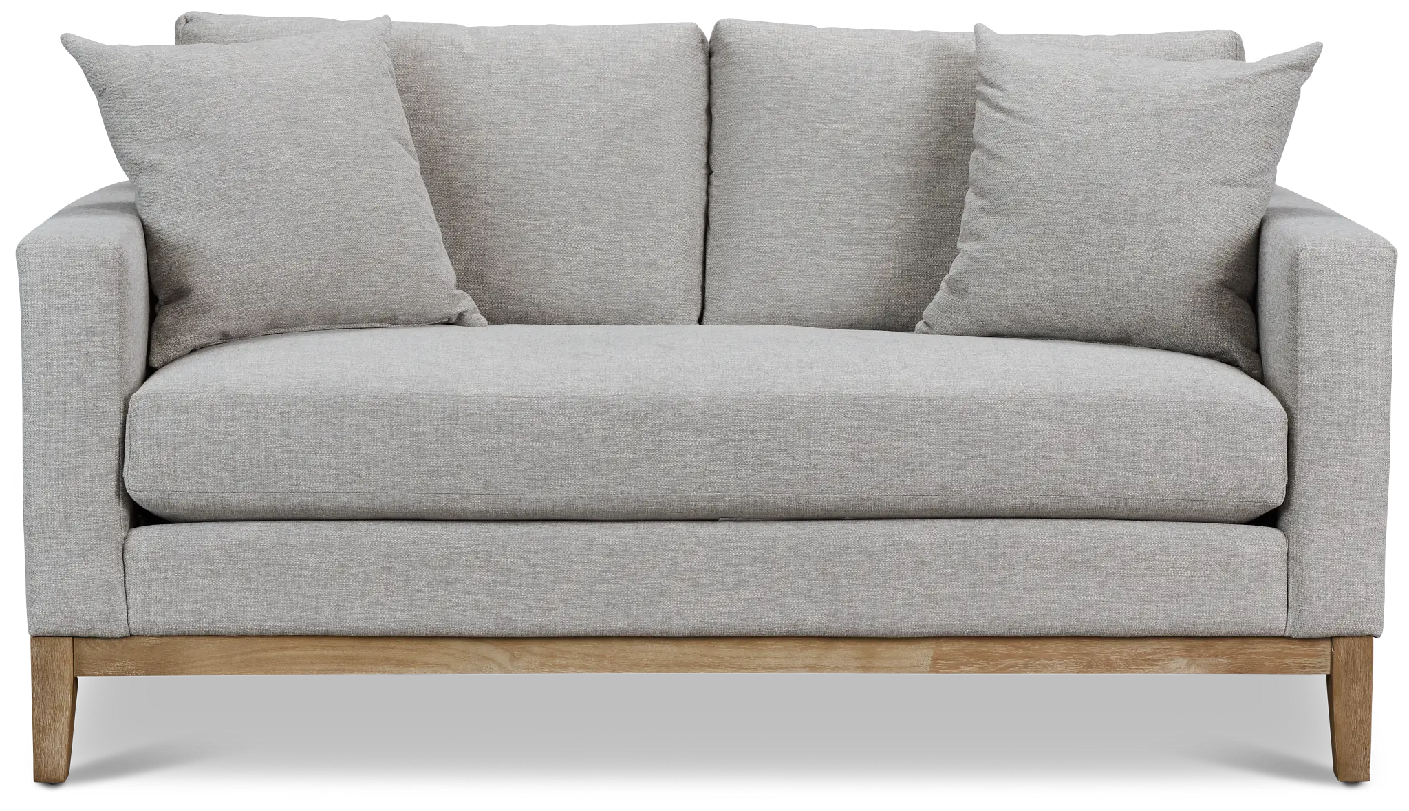 Emma Gray Fabric Loveseat Emma Gray Fabric Loveseat